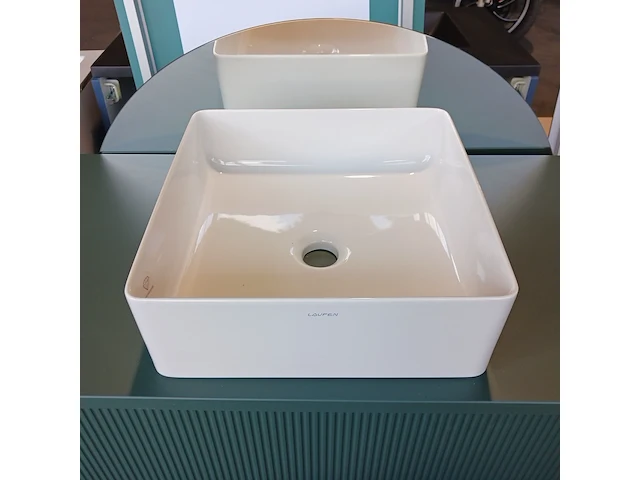 Badmeubel, sani supply, ribbet, mosgroen - afbeelding 10 van  12
