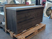 Badmeubel, smoke oak - afbeelding 1 van  13