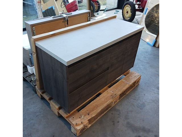 Badmeubel, smoke oak - afbeelding 6 van  13