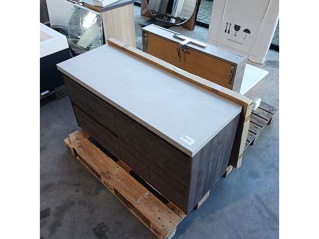 Badmeubel, smoke oak - afbeelding 8 van  13