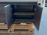 Badmeubel, smoke oak - afbeelding 10 van  13