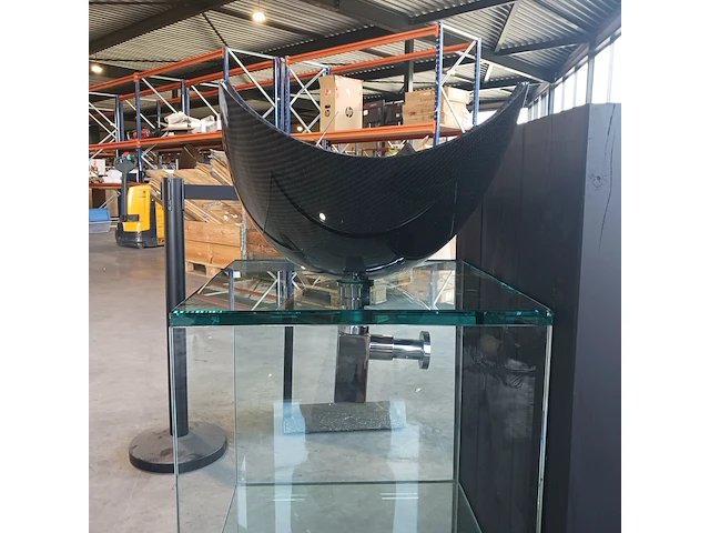 Badmeubel, splinterworks, vessel, antraciet / black - afbeelding 11 van  11