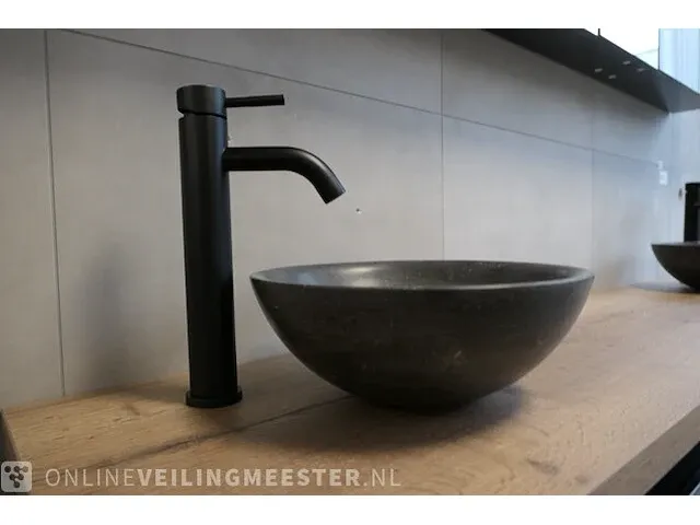Badmeubel stadler, glans zwart - afbeelding 3 van  19