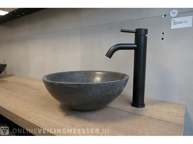 Badmeubel stadler, glans zwart - afbeelding 4 van  19