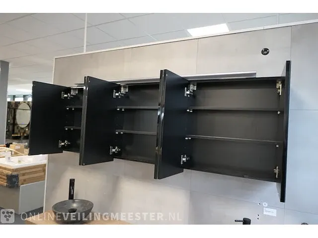 Badmeubel stadler, glans zwart - afbeelding 9 van  19