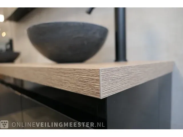 Badmeubel stadler, glans zwart - afbeelding 18 van  19
