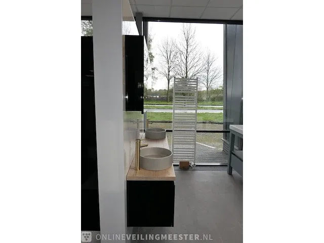Badmeubel stadler, glans zwart - afbeelding 18 van  21