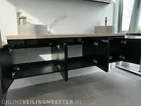 Badmeubel stadler, glans zwart - afbeelding 19 van  21
