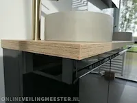 Badmeubel stadler, glans zwart - afbeelding 21 van  21