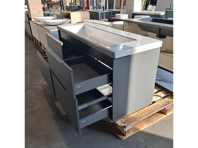 Badmeubel, villeroy & boch, subway 3.0, graphiet - afbeelding 6 van  8
