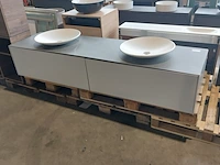 Badmeubel, villeroy & boch, subway maatwerk, matwit - afbeelding 1 van  9