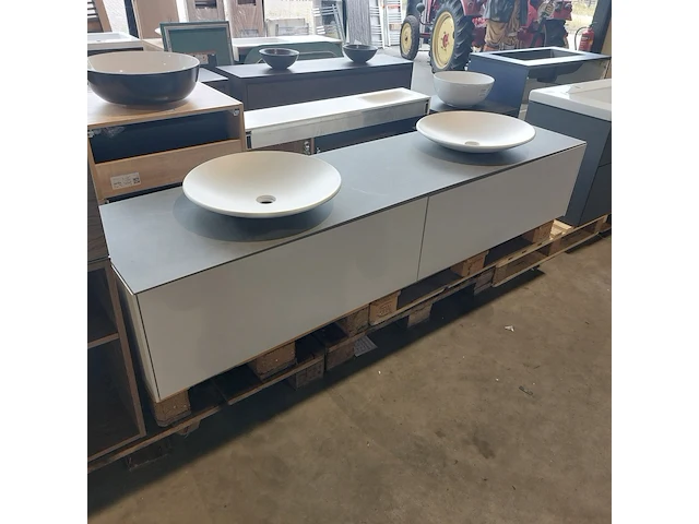 Badmeubel, villeroy & boch, subway maatwerk, matwit - afbeelding 3 van  9