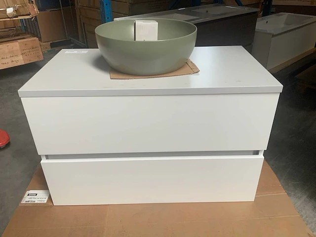 Badmeubel wit 90cm - afbeelding 2 van  5