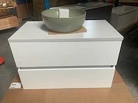 Badmeubel wit 90cm - afbeelding 2 van  5