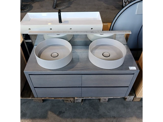Badmeubel, xenz, collectie beach, stone grey - afbeelding 10 van  14