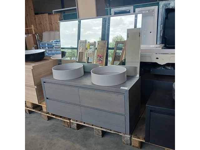 Badmeubel, xenz, collectie beach, stone grey - afbeelding 1 van  14