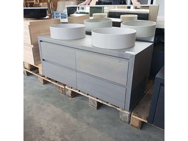 Badmeubel, xenz, collectie beach, stone grey - afbeelding 9 van  14