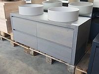 Badmeubel, xenz, collectie beach, stone grey - afbeelding 9 van  14