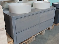 Badmeubel, xenz, collectie beach, stone grey - afbeelding 10 van  14