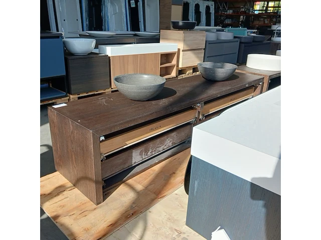 Badmeubel, xenz, collectie beach, vulcan brown - afbeelding 5 van  13