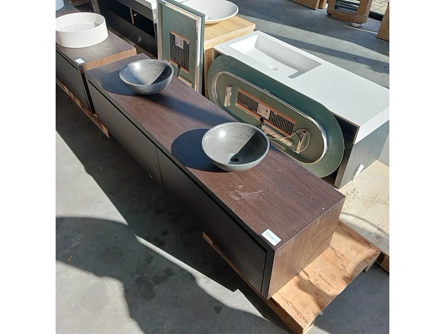 Badmeubel, xenz, collectie beach, vulcan brown - afbeelding 7 van  13