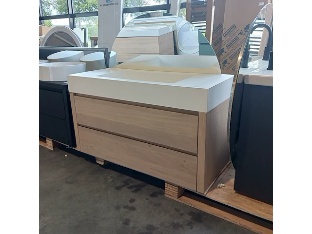 Badmeubel, xenz, collectie one, natural oak - afbeelding 3 van  9