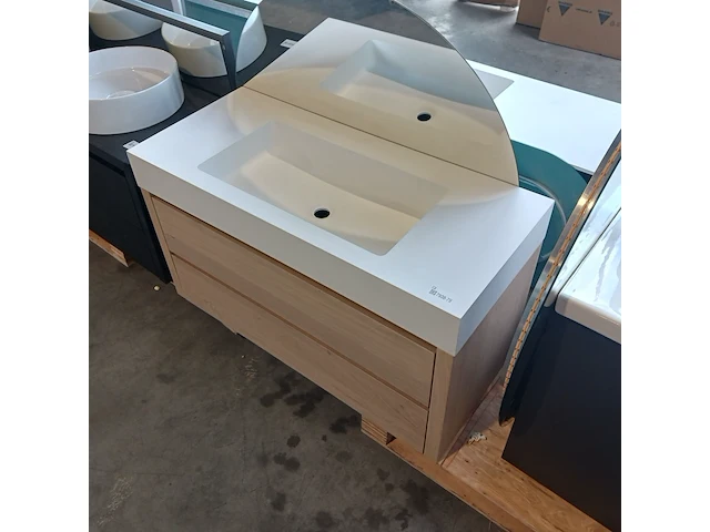 Badmeubel, xenz, collectie one, natural oak - afbeelding 4 van  9