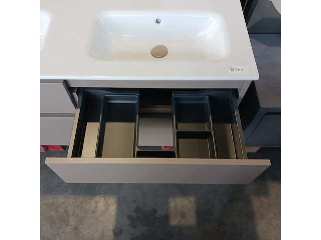 Badmeubel, xenz, collectie one, taupe - afbeelding 2 van  16