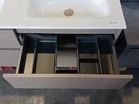 Badmeubel, xenz, collectie one, taupe - afbeelding 2 van  16