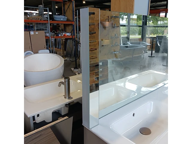 Badmeubel, xenz, collectie one, taupe - afbeelding 7 van  16