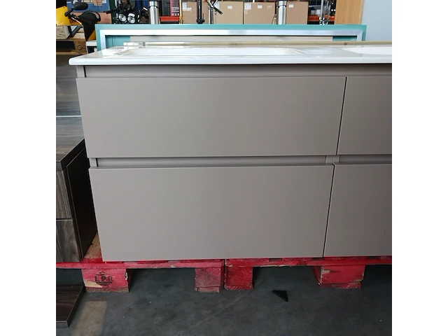 Badmeubel, xenz, collectie one, taupe - afbeelding 13 van  16