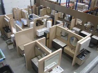 Badmeubelen, sanitair, whirlpools en radiatoren