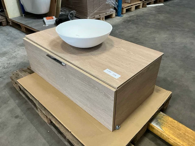 Badmeubelkast (100x55 cm) - afbeelding 1 van  5