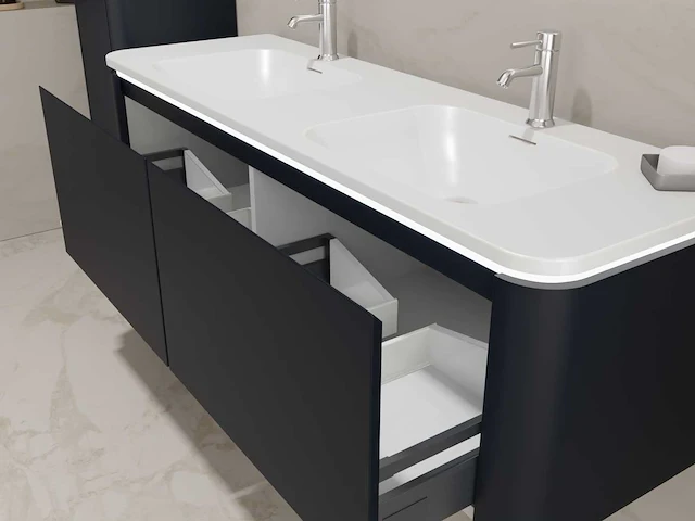 Badmeubelset - vonato - 2-persoons 140 cm - afbeelding 4 van  5