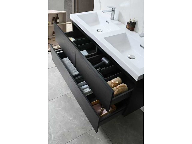 Badmeubelset - vonato - calmwood 120 - 2-persoons 120 cm - afbeelding 7 van  10