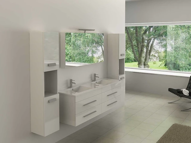 Badmeubelset - vonato - eco 0g - 2-persoons 150 cm - afbeelding 6 van  9