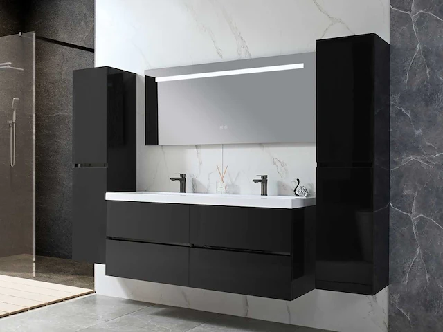 Badmeubelset - vonato - lucente 145 - 2-persoons 145 cm - afbeelding 1 van  7
