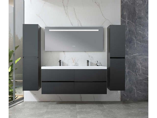 Badmeubelset - vonato - lucente 145 - 2-persoons 145 cm - afbeelding 2 van  8