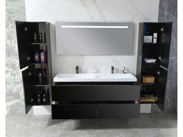 Badmeubelset - vonato - lucente 145 - 2-persoons 145 cm - afbeelding 6 van  8