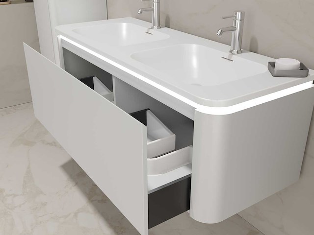 Badmeubelset - vonato - lumera 120 - 2-persoons 120 cm - afbeelding 4 van  5