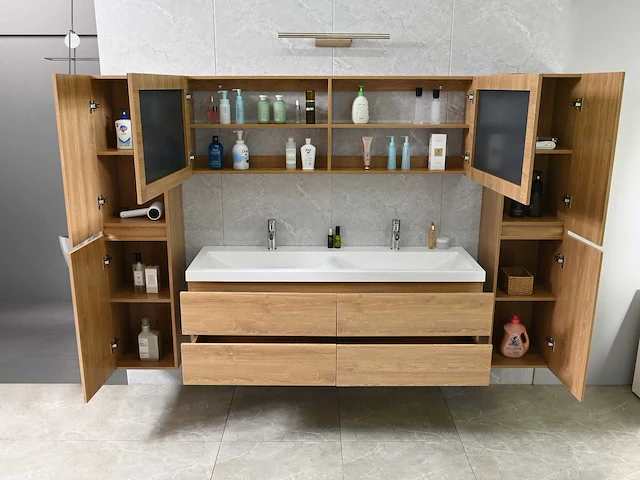 Badmeubelset - vonato - luxury 0 - 2-persoons 145 cm - afbeelding 9 van  12