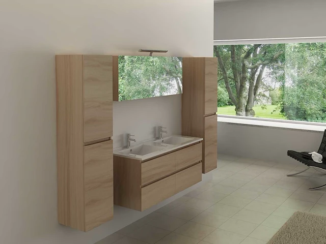 Badmeubelset - vonato - modular 0 - 2-persoons 120 cm - afbeelding 1 van  11