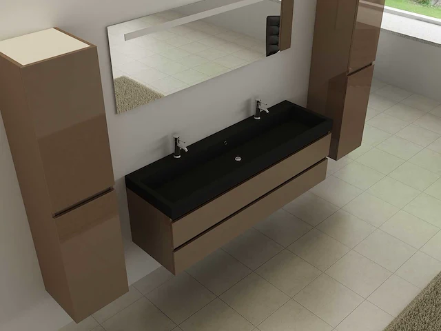 Badmeubelset - vonato - modular 100 - 2-persoons 150 cm - afbeelding 3 van  6