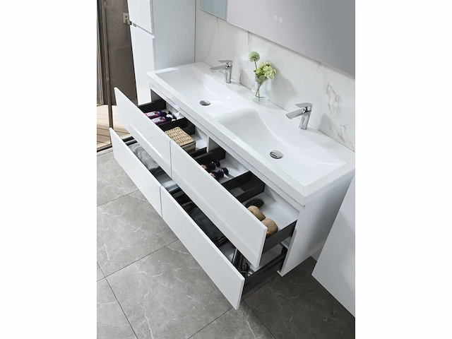 Badmeubelset - vonato - nala 145 - 2-persoons 145 cm - afbeelding 4 van  9