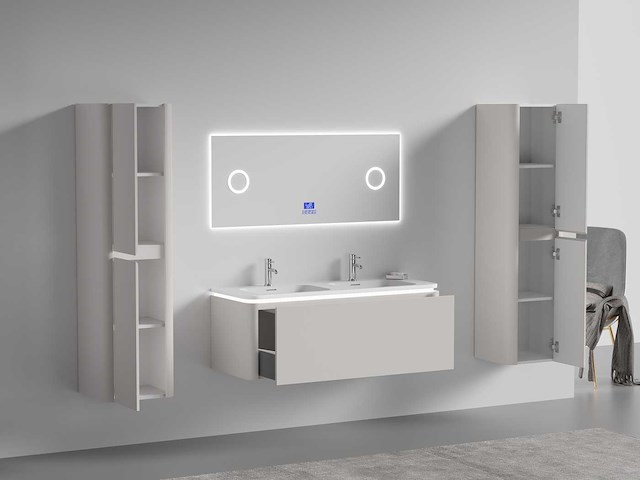 Badmeubelset - vonato - veyra 120 - 2-persoons 120 cm - afbeelding 3 van  5