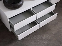 Badmeubelset 120cm (mat zwart of mat wit) - afbeelding 5 van  27