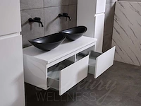 Badmeubelset mat wit 120,150 of 180cm keuze - afbeelding 4 van  49