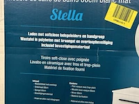 Badmeubelset met spiegel en wastafel 80 cm atlantic, stella - afbeelding 5 van  5