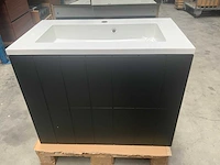 Badmeubelset zwart 80cm - afbeelding 3 van  10
