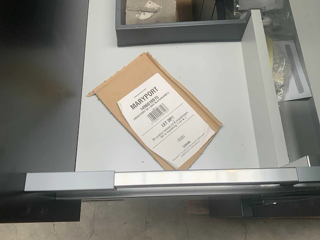 Badmeubelset zwart 80cm - afbeelding 6 van  10